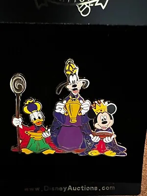 Disney Auctions 3 Kings Mickey Goofy & Donald LE 100 Pin • $125