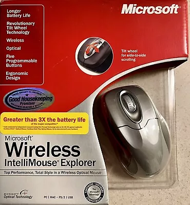 Microsoft Wireless IntelliMouse Explorer 1007 - New Unopened • $45