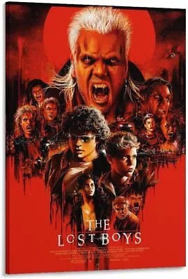 The Lost Boys Movie Poster Canvas Wall Art Prints For Wall Decor Room Decor Bedr • $14.90