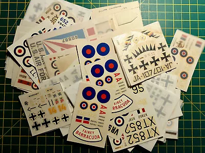 Vintage Frog 1:72 Decals 3/3 • £6.99