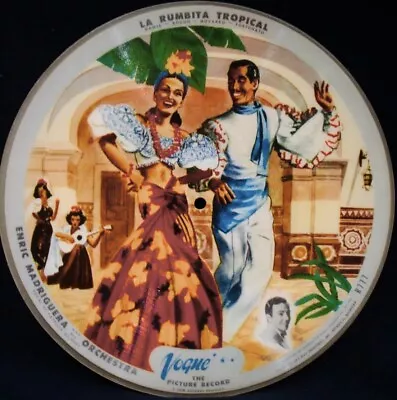 1940s Vogue 10  Picture Disc #R777~La Rumbita Tropical & Tiqui Tiqui~Madriguera • $42.50