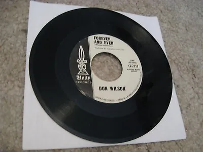 **Don Wilson/ Forever And Ever B/w Angel/ Unity/ 1964/ Teener/ The Ventures RARE • $50.59