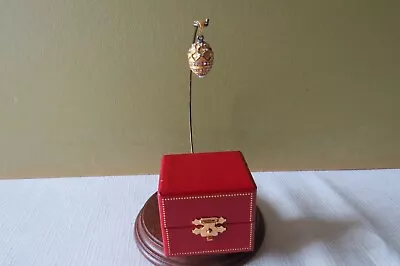 Eggstravaganza Faberge Inspired Egg Pendant - 24K Gold Gild - Swarovski Crystals • $45