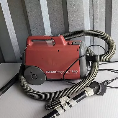 Vintage Eureka Model 3122 Canister Vacuum Cleaner Imperial / Mighty Mite 840 • $69.95