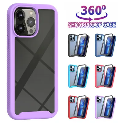 360 Full Body Rugged Screen Case Cover For IPhone 13 12 11 Pro Max XR X XS 7 8 6 • $11.85