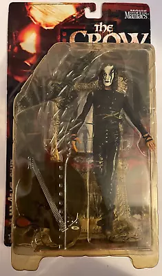 VTG 1999 McFARLANE Movie Maniacs Series 2 THE CROW Action Figure New Sealed • $34.99