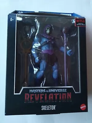 MOTU Masters Of The Universe Masterverse Revelation Skeletor Classic Figure New • $7.99