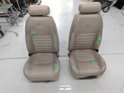 FORD MUSTANG GT Convertible Pair Of Front Seats With Sport Type Leather 01-04 • $499.94