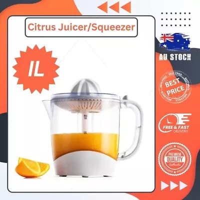 Electric Citrus Juicer Orange Juice Squeezer Press Machine Lemon Fruit Extractor • $18.87