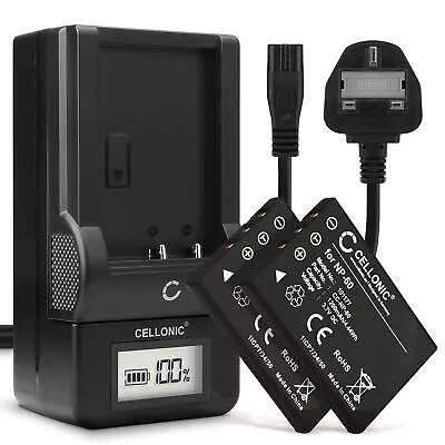 £34.90 • Buy 2x Replacement Camera Battery For Drift HD (1080p) HD720 HD170 Stealth + Charger