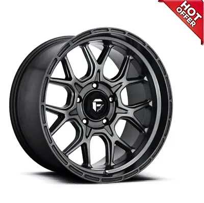 NEW 4EA 17X9 Fuel Wheels D672 Tech Matte Anthracite Off Road Rims 17  (S6) • $1244