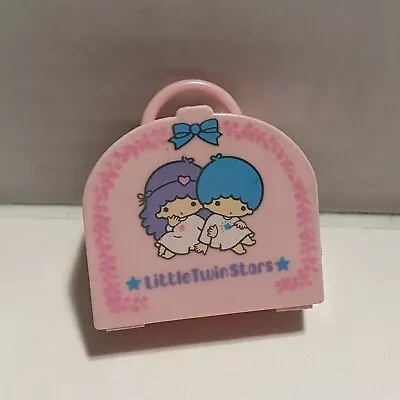 Vintage Little Twin Stars Pink Eraser Case Suitcase Sanrio Japan • $19.99