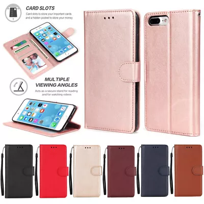 $9.89 • Buy Case For Samsung J2 J3 J4 Prime J5 J6 J7 J8 Magnetic Leather Wallet Phone Cover