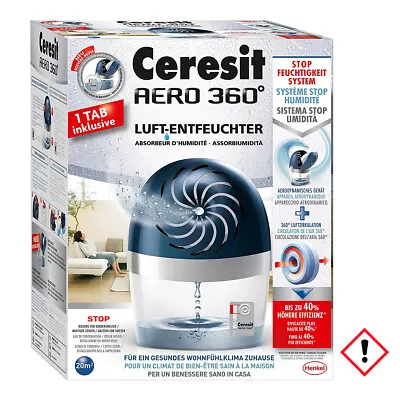 £12.45 • Buy  Pattex Cerecit Aero 360 Degree Dehumidifier Systems Color Blue