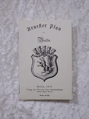 £36.06 • Buy Latest Plan From Berlin - Reprint - Vintage 1979 - Limited No. 1081 From 3000
