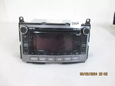 2010-12 Toyota Venza CD Radio 86120-0T090 • $49.95