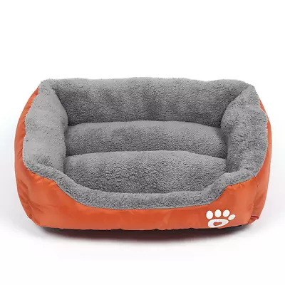 Pet Dog Cat Bed Puppy Cushion House Soft Warm Kennel Mat Blanket Pad Washable • $12