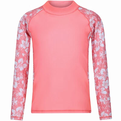 £13.95 • Buy Regatta Kids Hoku Long Sleeve UV Protection Lightweight Swim Top T-Shirt