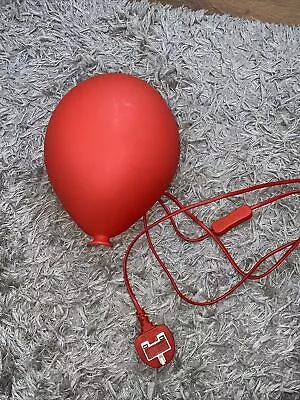 IKEA Dromminge Red Balloon Wall Lamp Light #17796 Discontinued Children's Room • £3