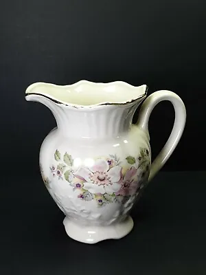 £16 • Buy Maryleigh Pottery Staffordshire Water Jug Blossom Time 6 