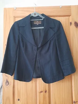Fenn Wright Manson 12 Navy Linen Jacket • £9.99
