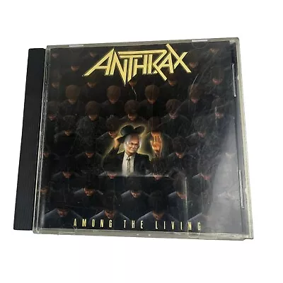 Anthrax Among The Living CD 1987 Island Records MEGAFORCE THRASH METAL CLASSIC • $8.99