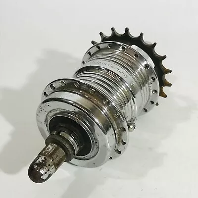 Vintage SACHS Torpedo 3 Speed Freewheel Hub Germany Bicycle Three Gearbox Bike • $24.99