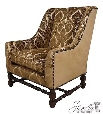 62745EC: MARGE CARSON Large Continental Upholstered Club Chair • $1295