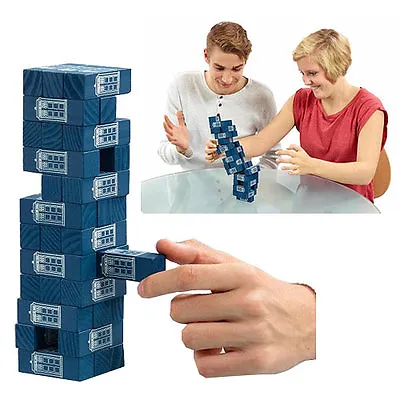Doctor Who Tardis Tumbling Tower Block Game Brand New Great Gift • $50.30