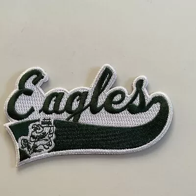 Philadelphia Eagles VINTAGE NFL Logo- Embroidered- Iron On Patch 4” X 2.25” • $6.95