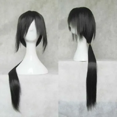 Hot!!! New Uchiha Itachi COSPLAY Long Straight Black Wig 80CM Free Shipping @@ • $19.98