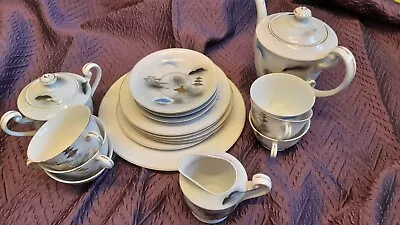 £5 • Buy Vintage Kutani Fine China Tea Set X 20 Piees Japanese