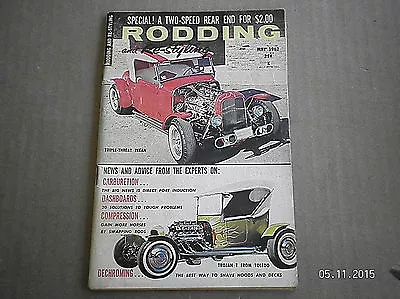 Rodding & Re-styling Magazine  May 1962..2 Speed Rear End For $2.00 • $7