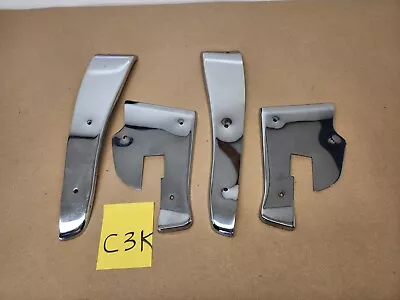 $55.96 • Buy Mercedes R107 380SL 450SLC 560SL Left Right Door Panel Chrome Trim Cover Set