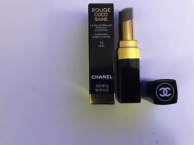 Chanel Rouge Coco Shine Hydrating Sheer Lipshine 73 Chic • £26