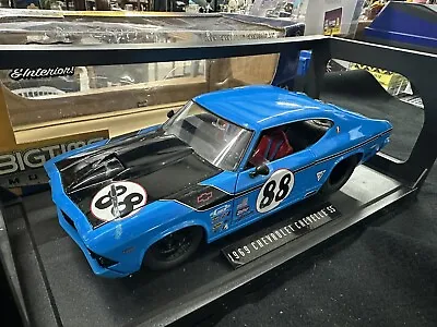 Extremely Rare Jada Big Time Muscle 1969 Chevelle SS 88 Sea Blue Die Cast *READ* • $89.95