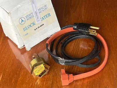 Genuine Mercedes Benz Engine Block Heater 300D OM617/OM616 450 SE SEL SL SLC • $120