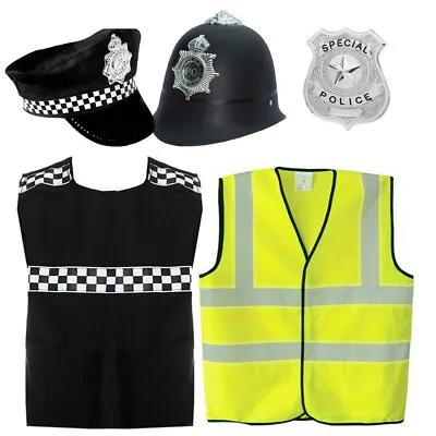 £4.99 • Buy Childs Policeman Costume Outfit Police Fancy Dress British Copper Boys Girls