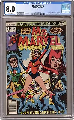 Ms. Marvel #18 CGC 8.0 1978 3974970008 1st Full App. Mystique • $210