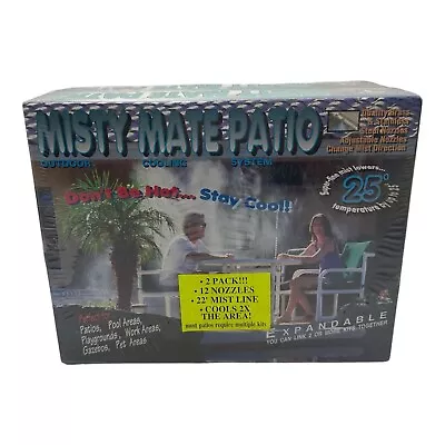 Set Of 2 Connecting Vintage 1997 Misty Mate Patio Outdoor Cooling System USA NOS • $27.99