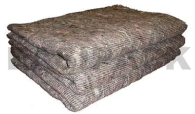 50 X (200cm X 150cm) Premium Removal Blankets Furniture Moving Packing Transit • £147