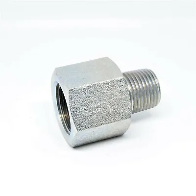 Steel 3/4 Female Npt X 1/2 Npt Male Pipe Reducer Adapter Fitting Water Oil Fuel • $11.69