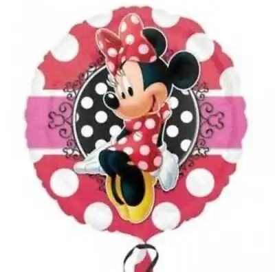  Minnie Mouse Red 2pc Foil Balloon 18 Inch Birthday Party Supplies Decoration  • $11.50