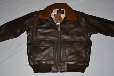 Schott Nyc G1s G-1 Leather Flight Jacket Antique Brown All Sizes New Authentic • $675