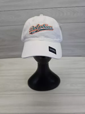 Miami Dolphins Hat Strapback Cap Womens White NFL Football Ladies Casual NWT • $21.99