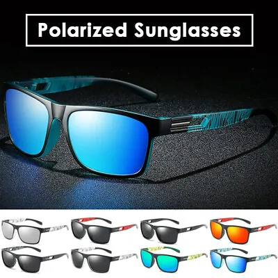 $12.29 • Buy Polarized Women Men Sunglasses Polarised Square Frame Sports Driving Glasses AU