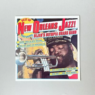 Dejan's Olympia Brass Band - Best Of New Orleans Jazz! - Vinyl LP Record - 1984 • $22