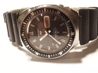 Seiko Rare Vintage 70m Sport Diver 6119-8120 Proof-proof Orig. Ss  Good • $279.99