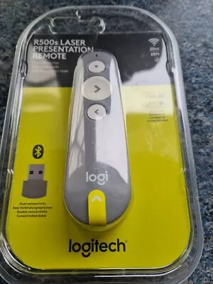 Logitech R500s Laser Presentation Remote Mac IOS Android Windows • £36.99