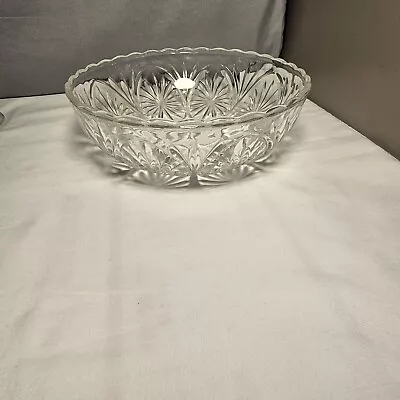 Vintage Crystal Glass Cut Bowl • $30